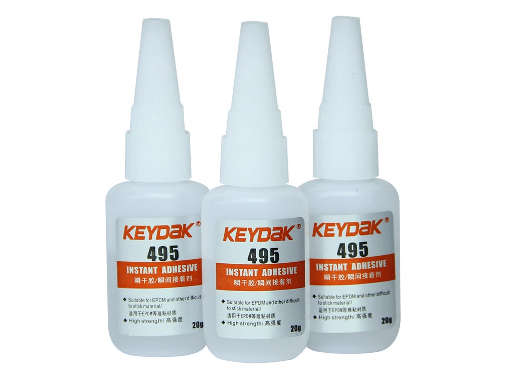 硅膠粘塑料-無(wú)鹵快干型-495